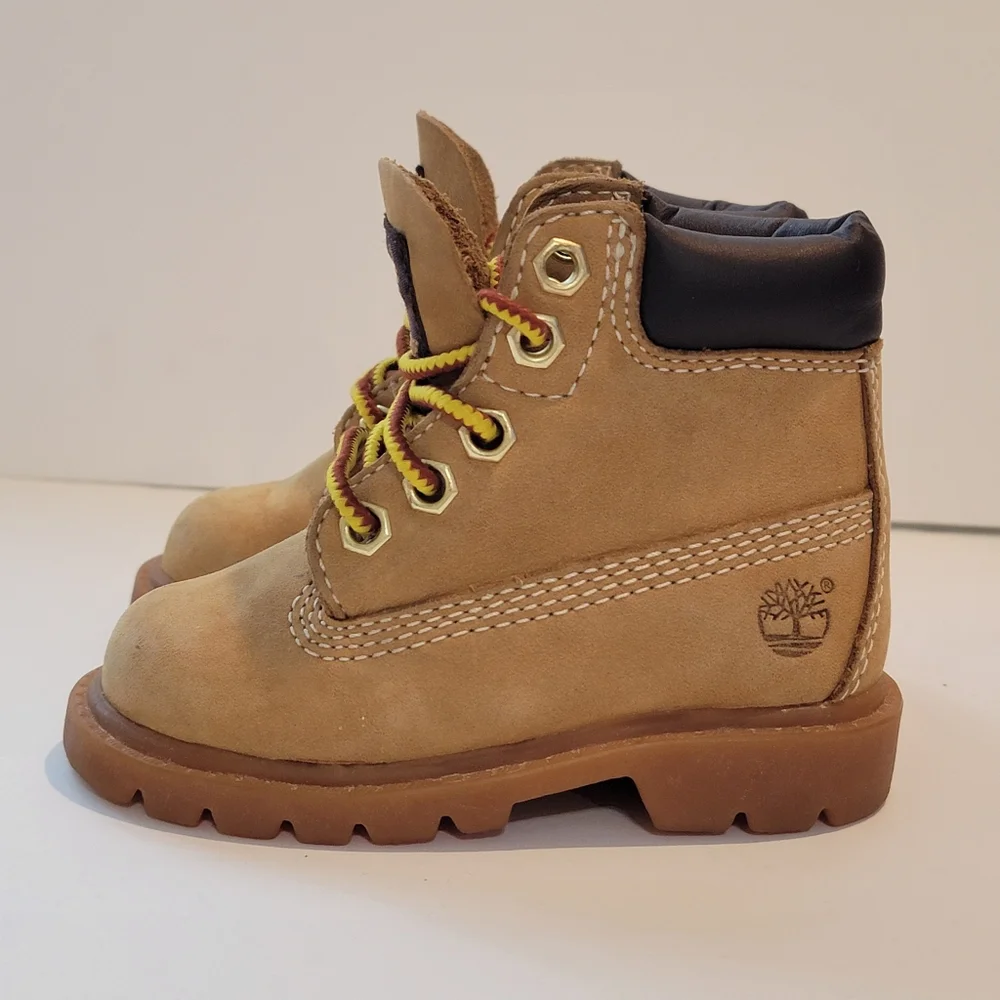 Timberland Premium 6in boots for Toddler Size 5 infant waterproof hike w…